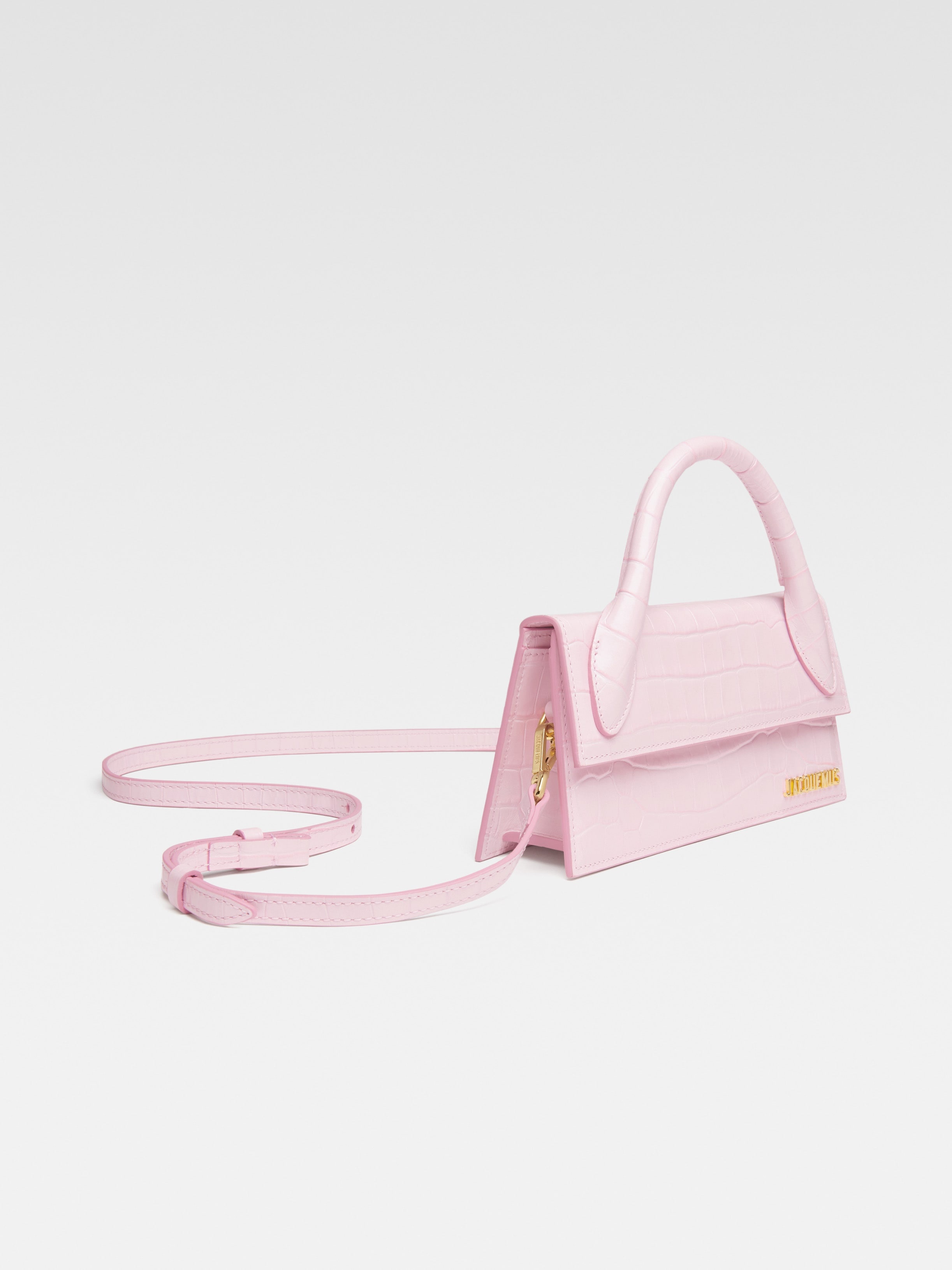 Le Chiquito Long Bag - Jacquemus - Pink - Leather