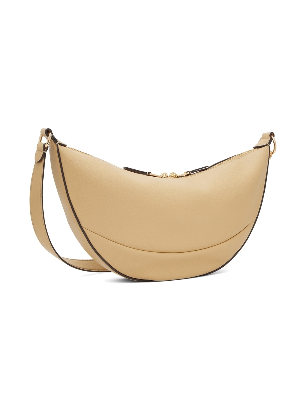 Tan 'The Eclipse Shoulder Bag' Pouch - 3