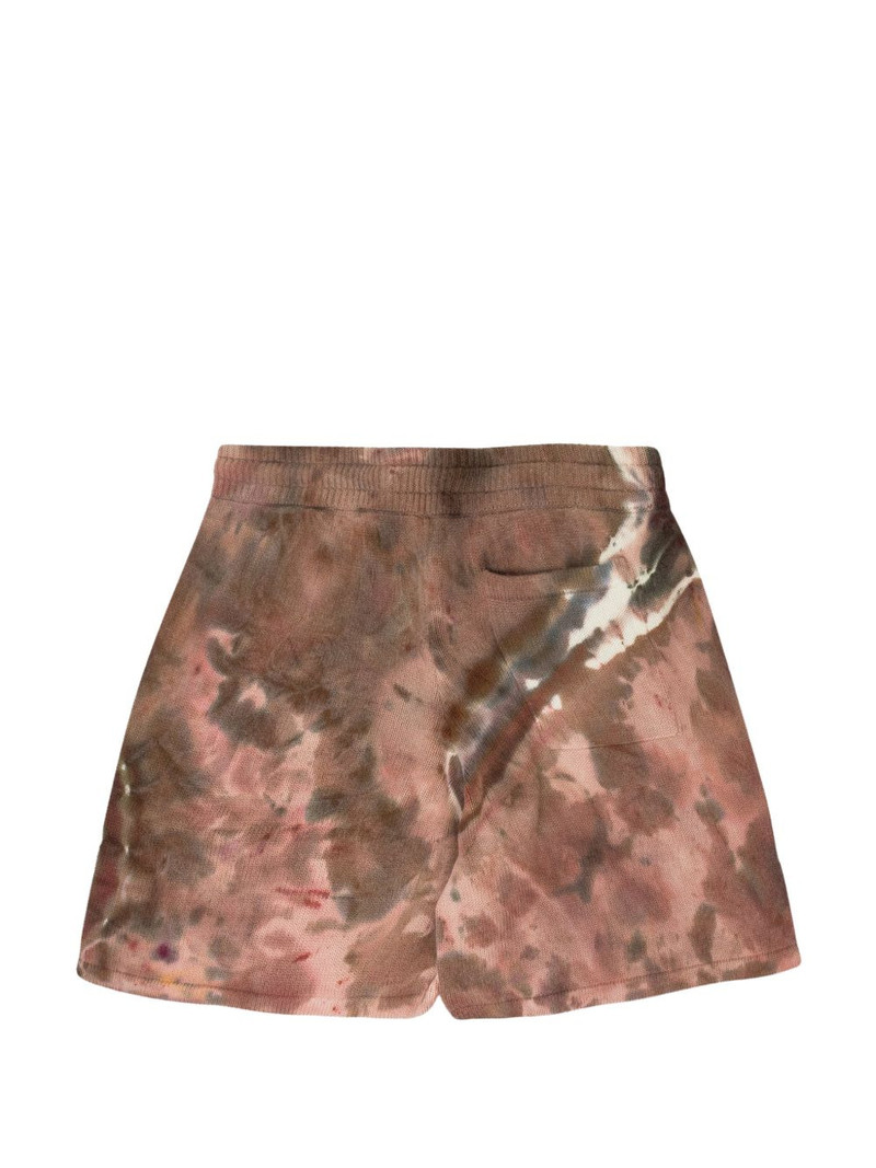 AMIRI tie-dye cashmere shorts outlook