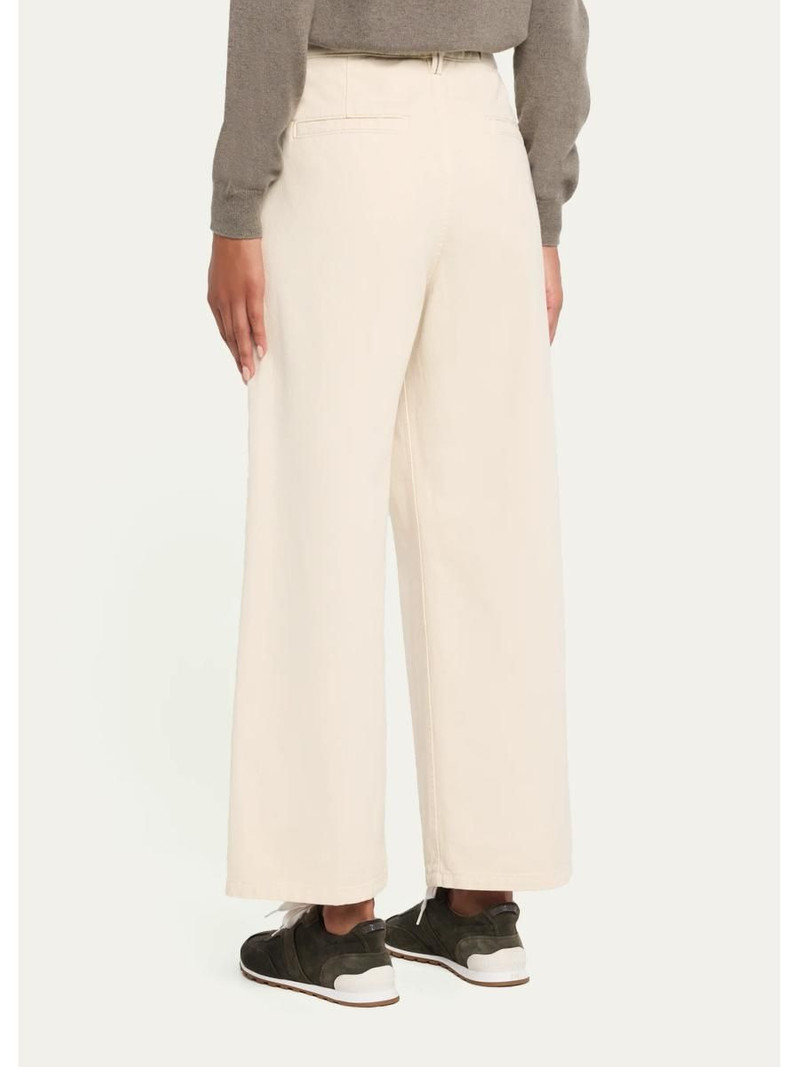 Garment Dye Straight-Leg Ankle Pants 3