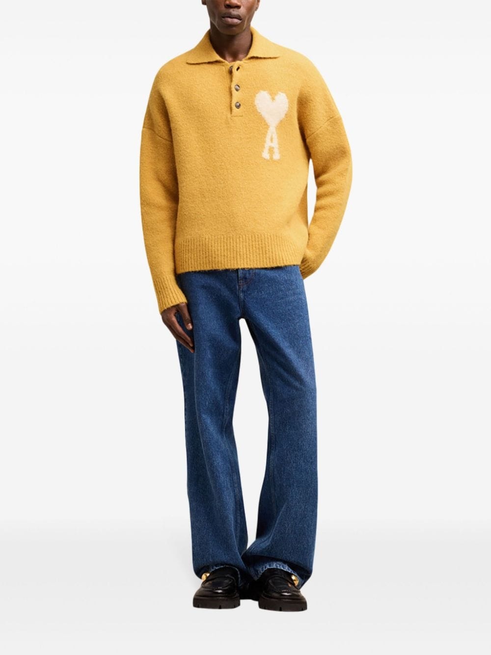 Ami De Coeur polo-collar jumper - 3