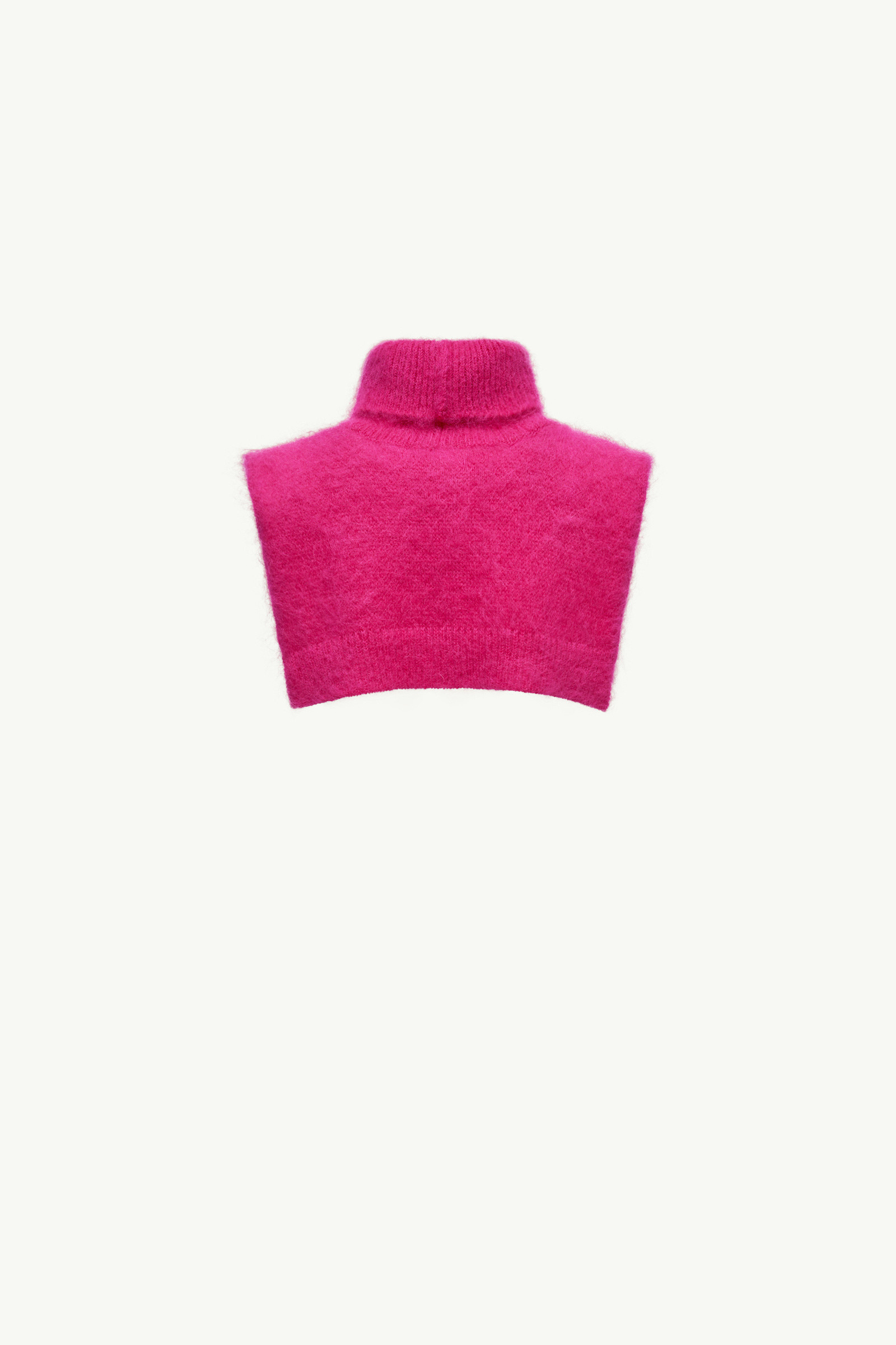 Mohair & Wool Blend Bib - 4