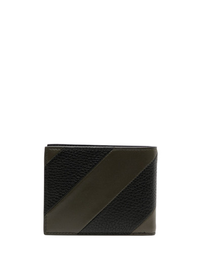 Off-White Diag Stripe embossed leather wallet outlook