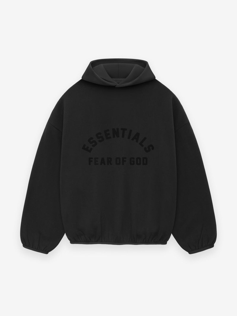 NYLON FLEECE HOODIE - 1