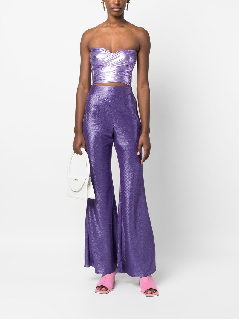 forte_forte taffeta strapless crop top outlook