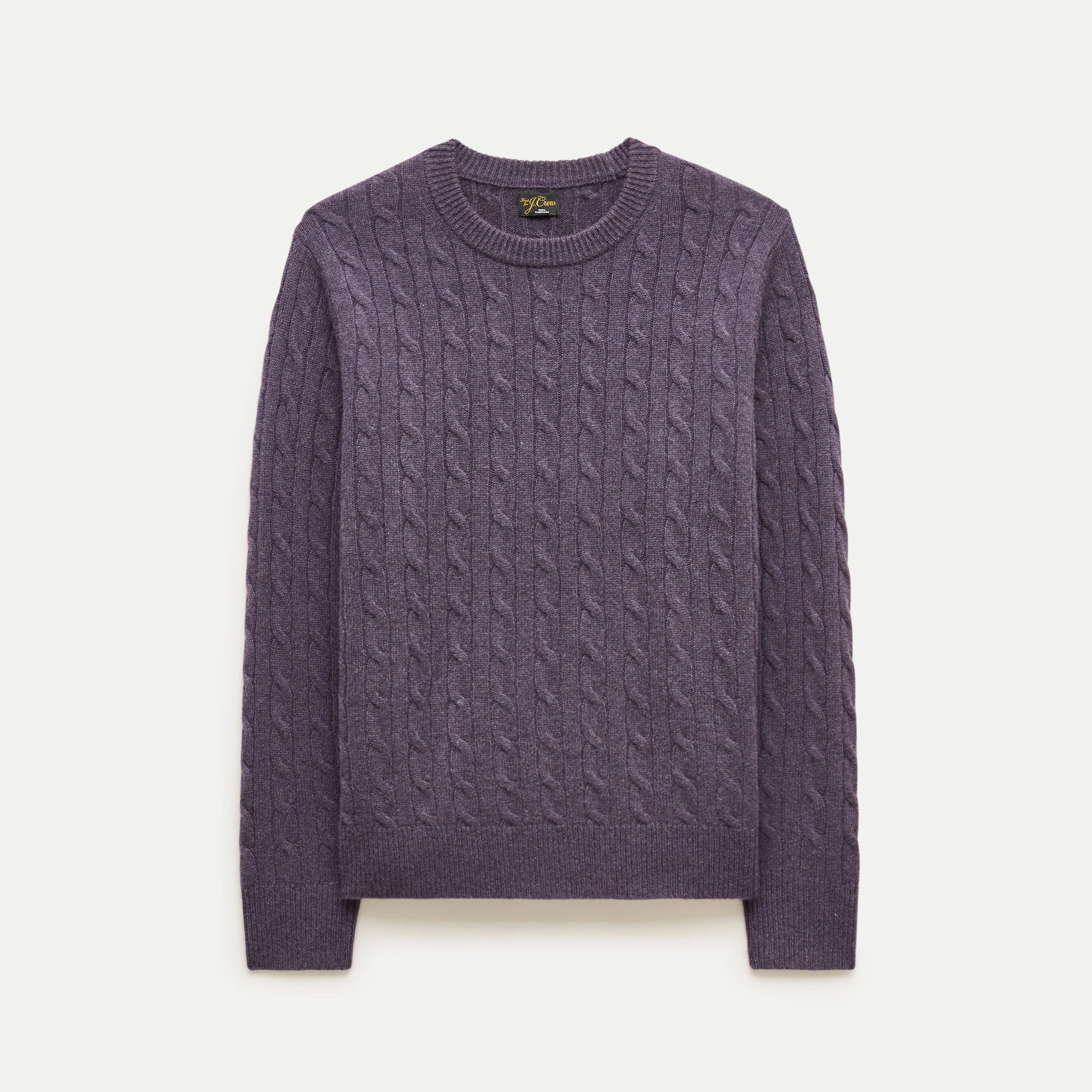 Cashmere cable-knit sweater - 1
