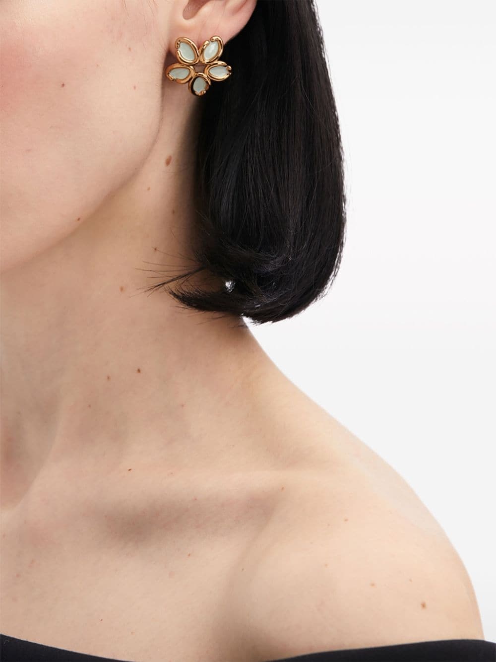 Flower earrings - 3