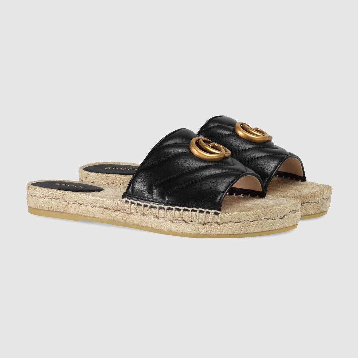 Leather espadrille sandal - 2