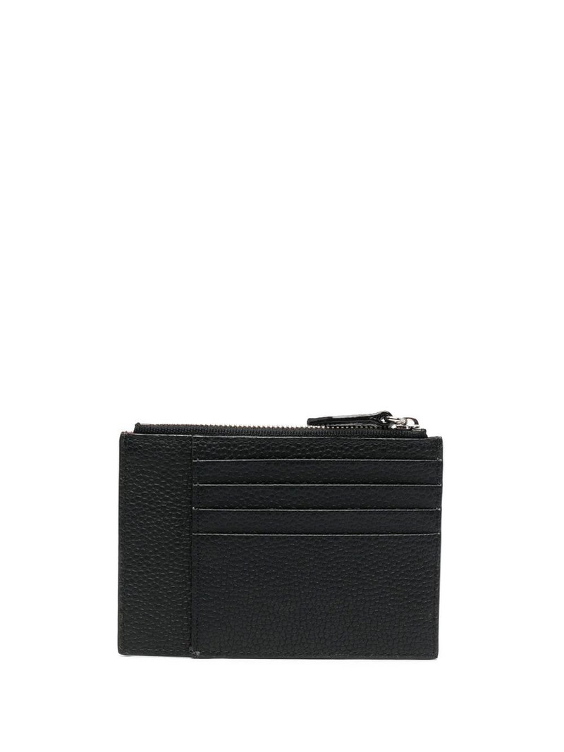 LANCEL logo leather card holder outlook