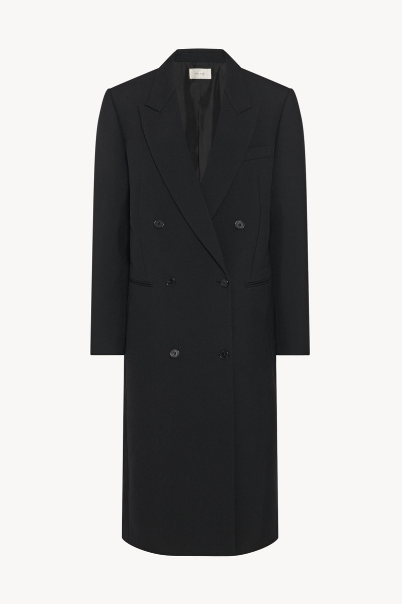 Sand Coat in Virgin Wool 1