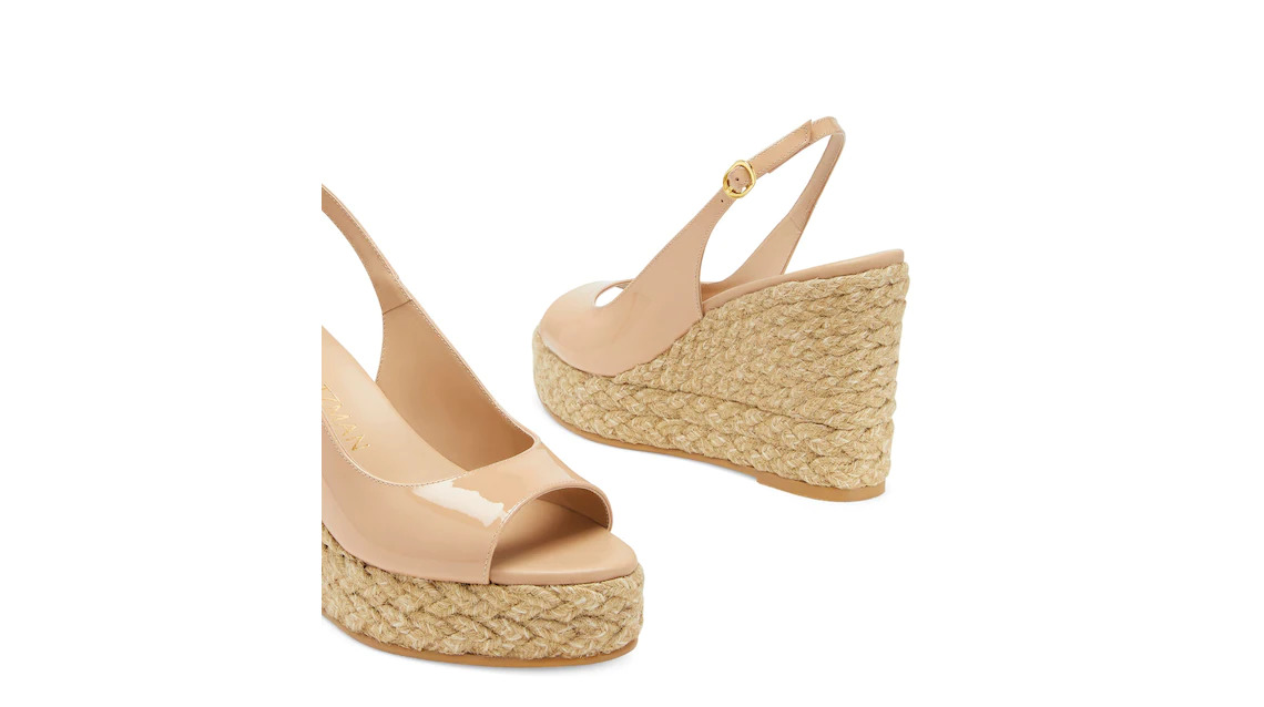 Island Peep-Toe Espadrille Wedge - 3