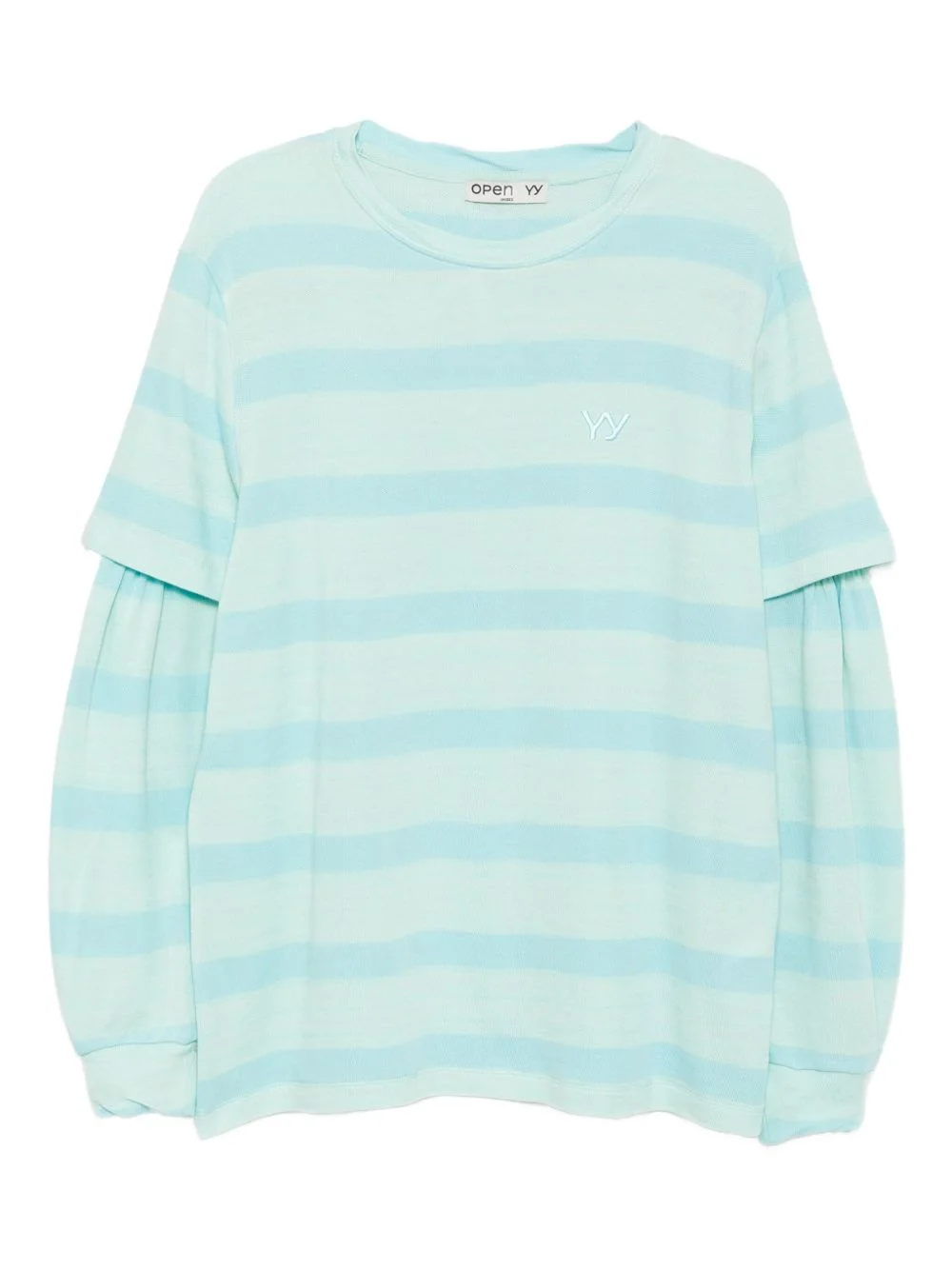 cotton striped T-shirt - 1