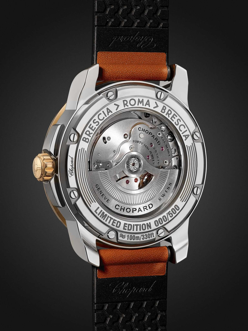 Mille Miglia GTS Power Control Limited Edition Automatic 43mm, 18-Karat Rose Gold, Stainless Steel a 5