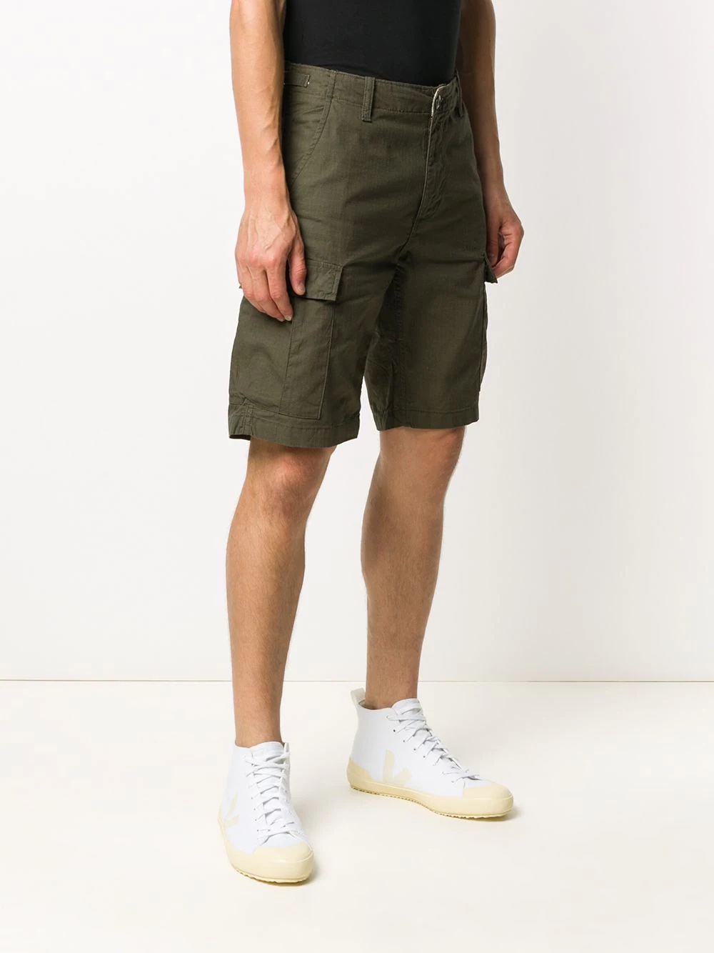 logo cargo shorts - 3