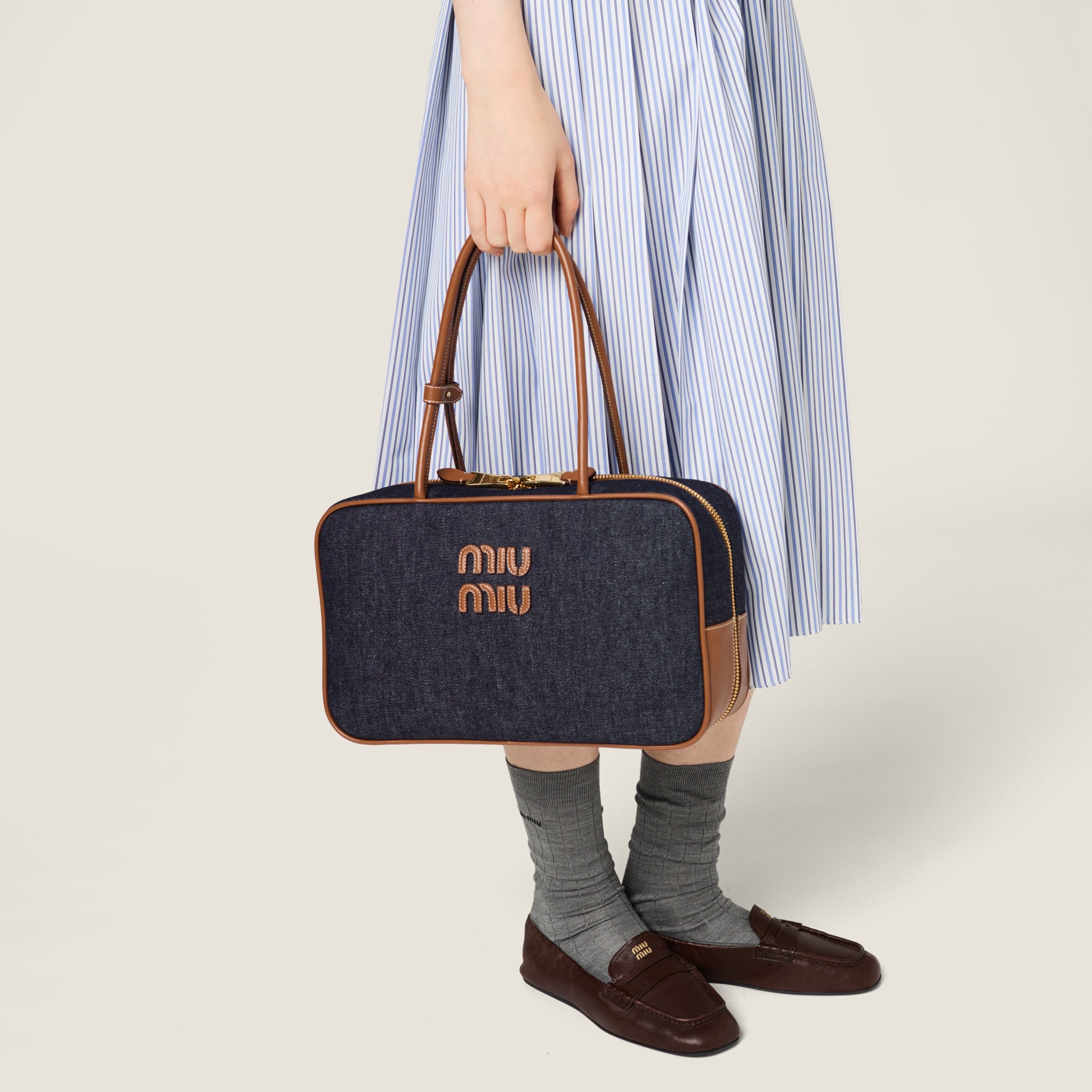 Beau denim bag - 5