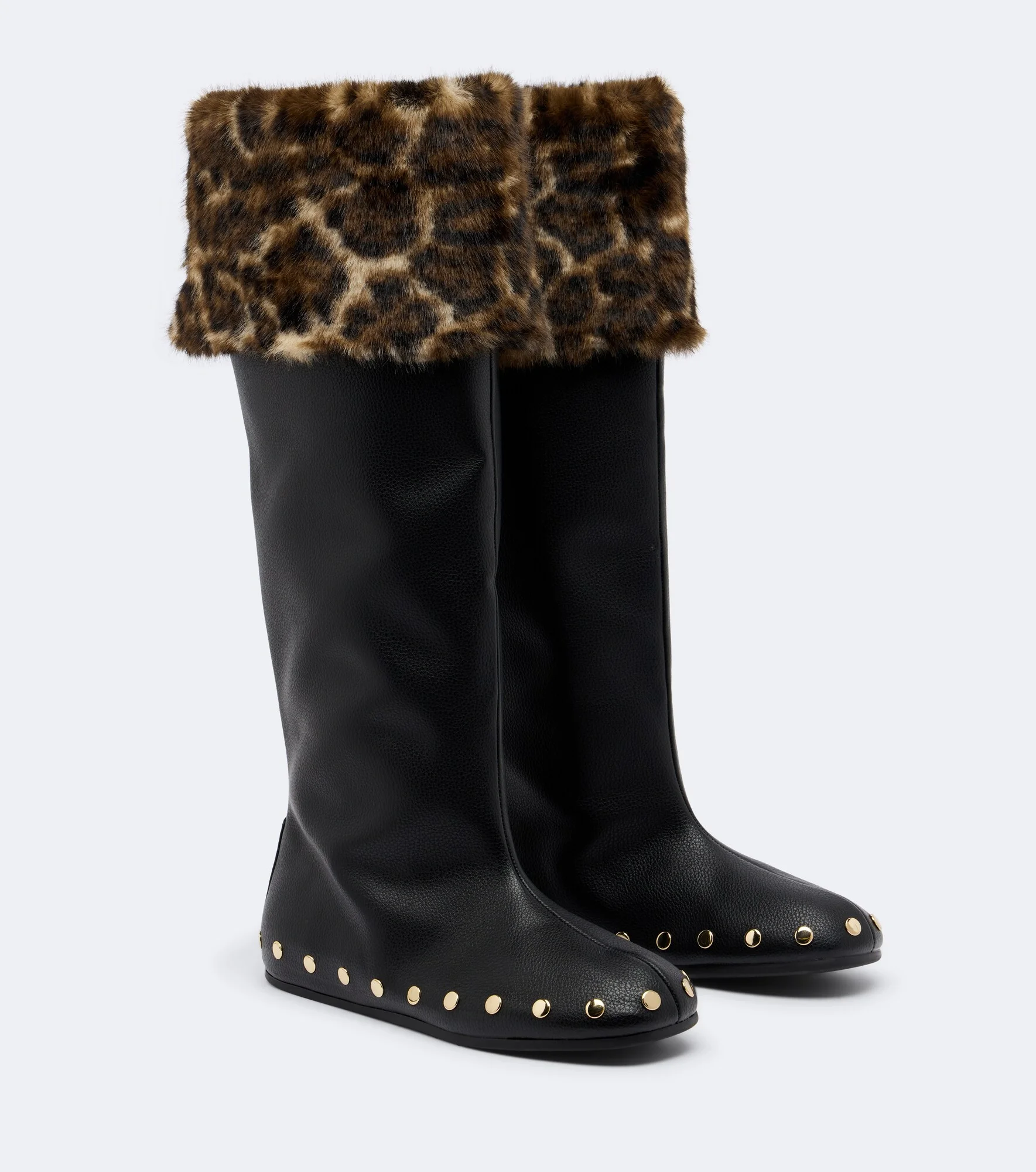 Jenny studded knee-high boots - 1
