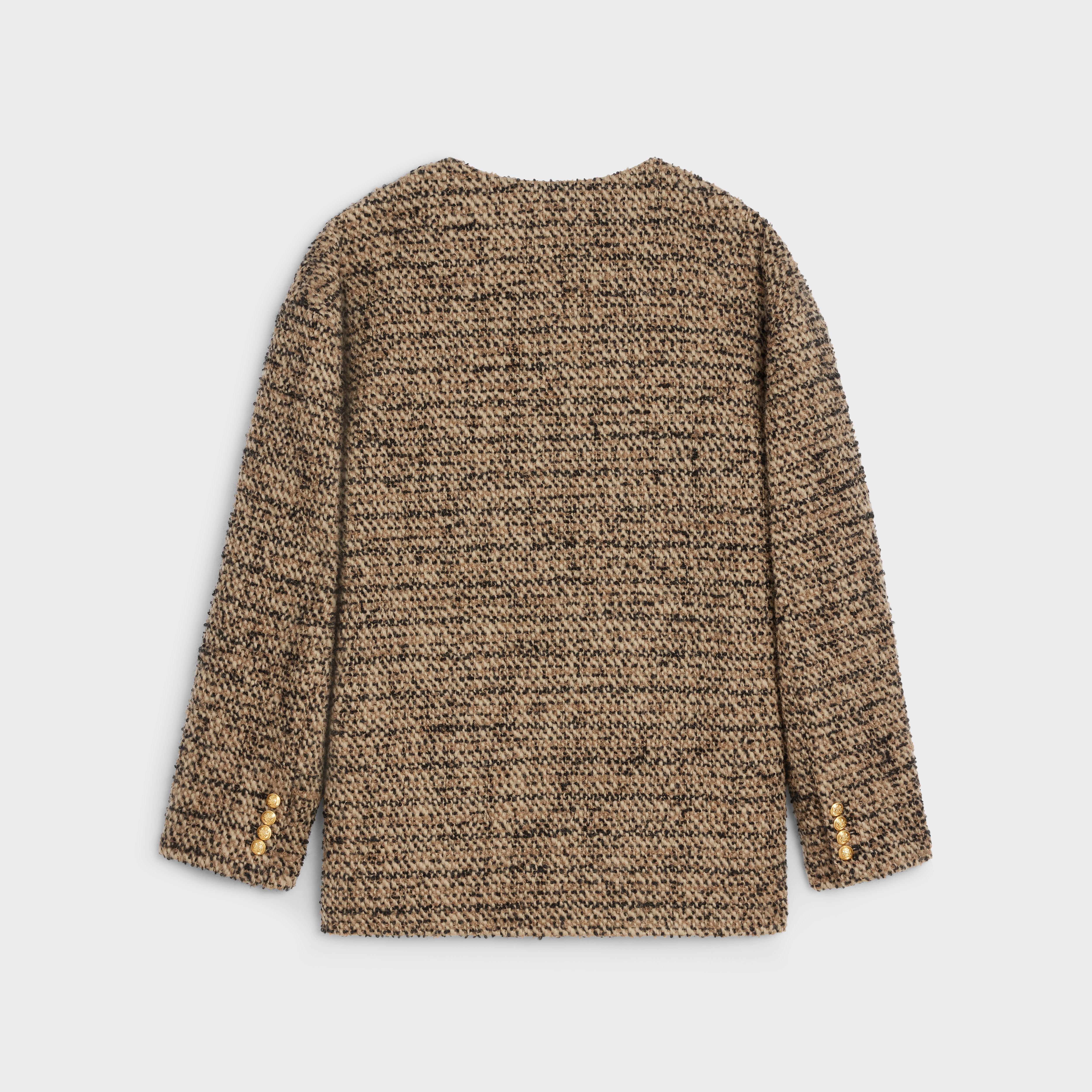 OVERSIZED CARDIGAN IN TWEED - 2