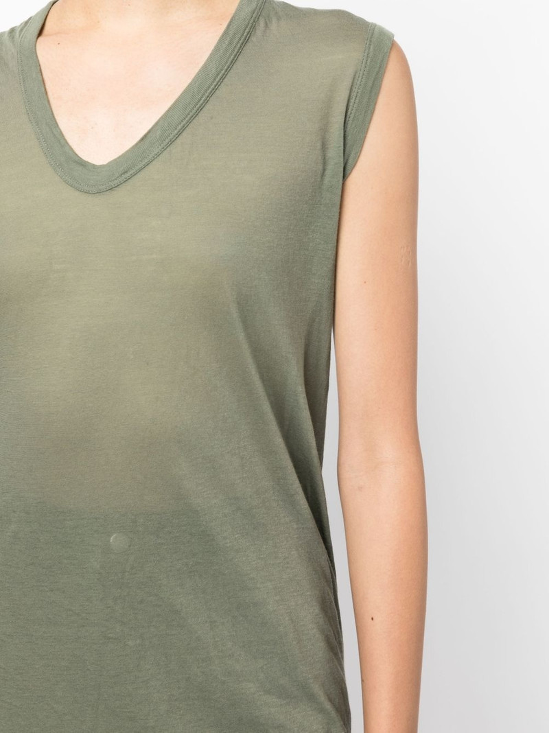 sleeveless V-neck tank top 5