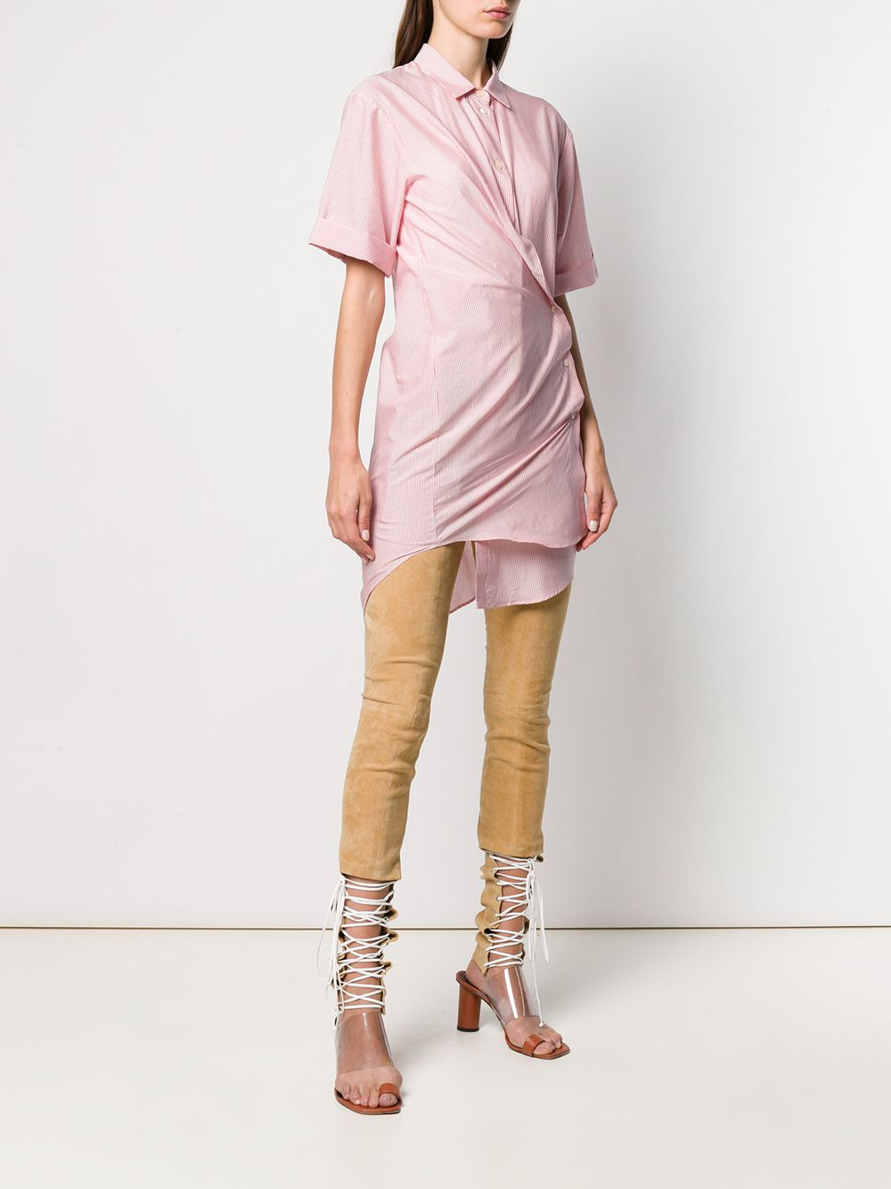 striped long shirt - 3