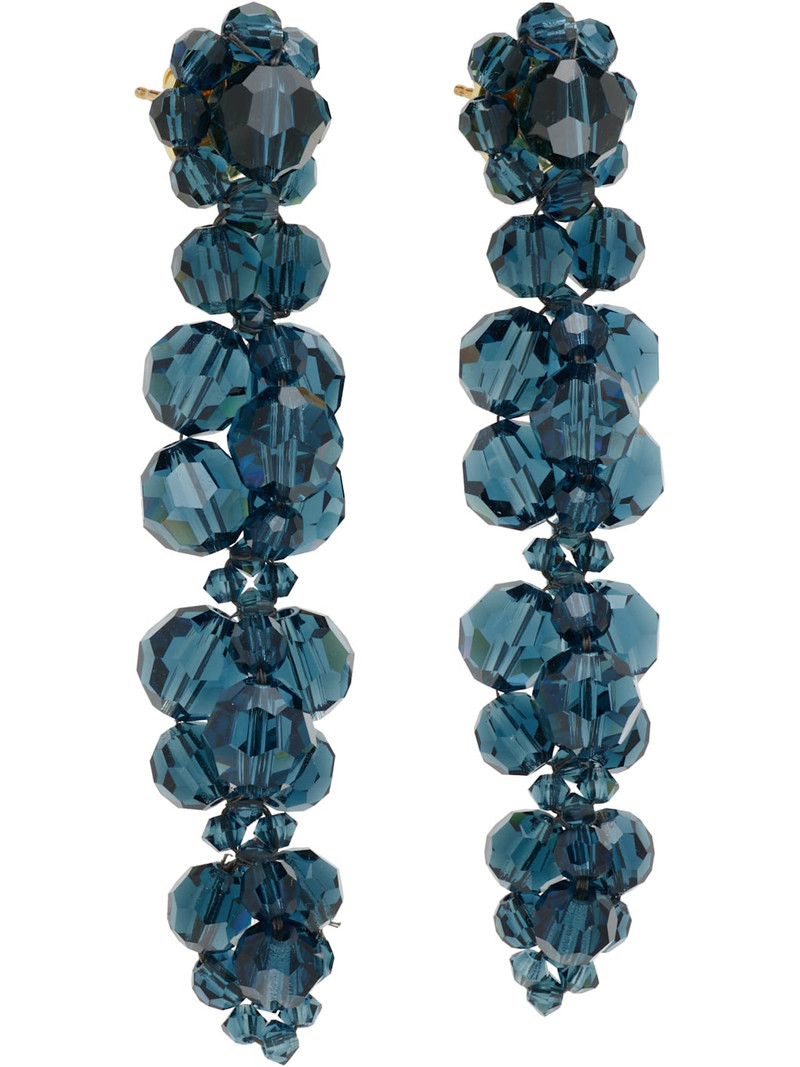Simone Rocha Cluster Drip Crystal Earrings outlook