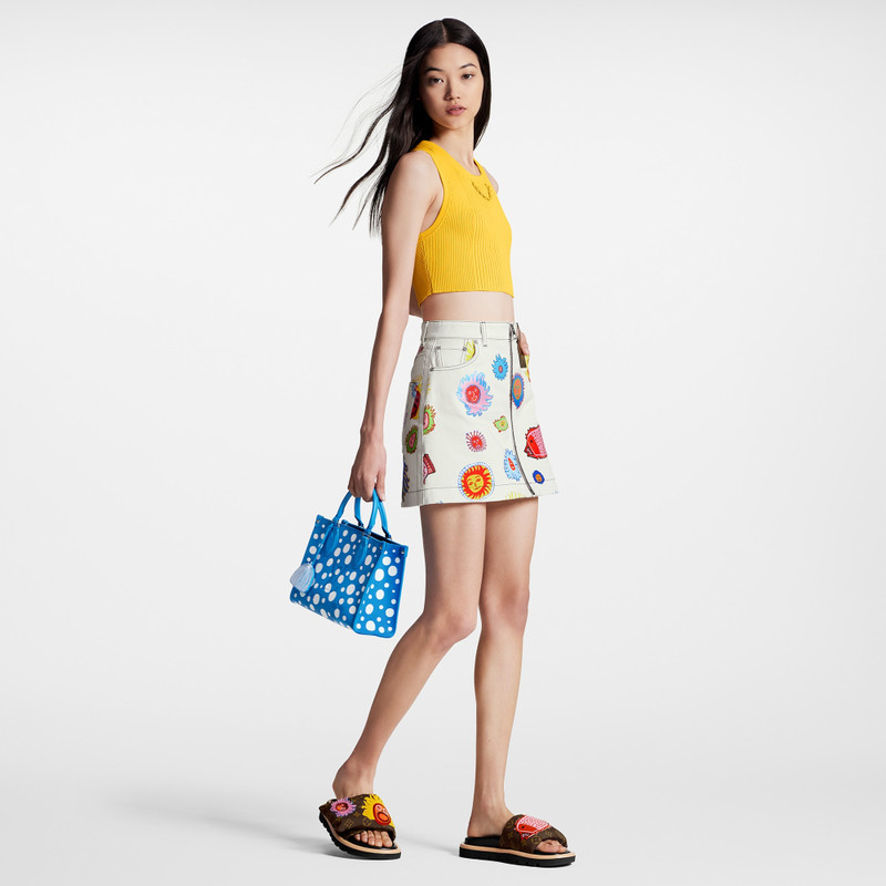 LV x YK Pool Pillow Flat Comfort Mule 6