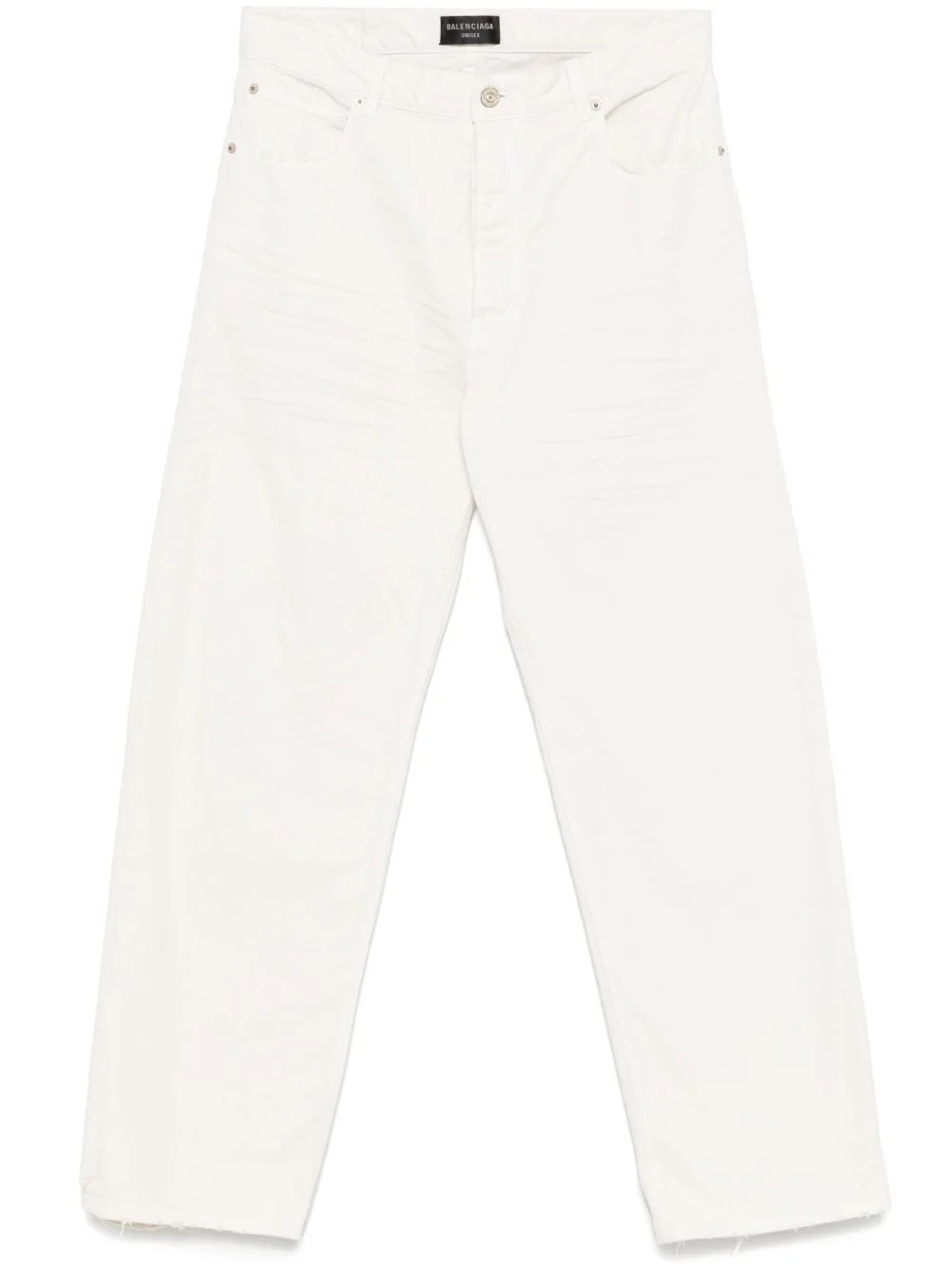 distressed-effect jeans - 1