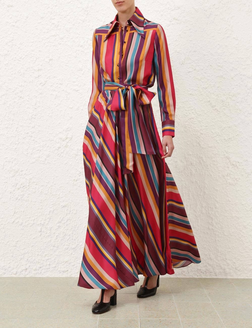 PAVILION MAXI WRAP SKIRT - 2