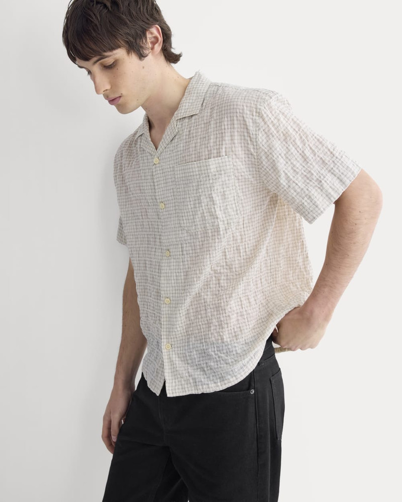EVERLANE TEXTURED VOILE RESORT SHIRT outlook