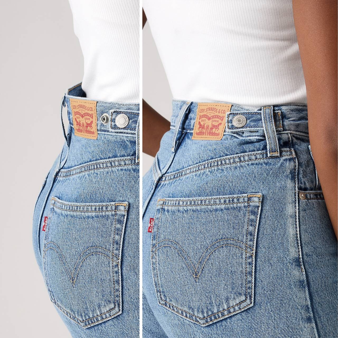 HIGH RISE CINCH MID-THIGH WOMEN'S SHORTS - 7