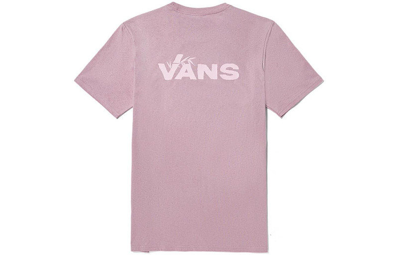 Vans (WMNS) Vans Panda Logo T-shirt 'Pink Mauve' VN000FREBLT outlook