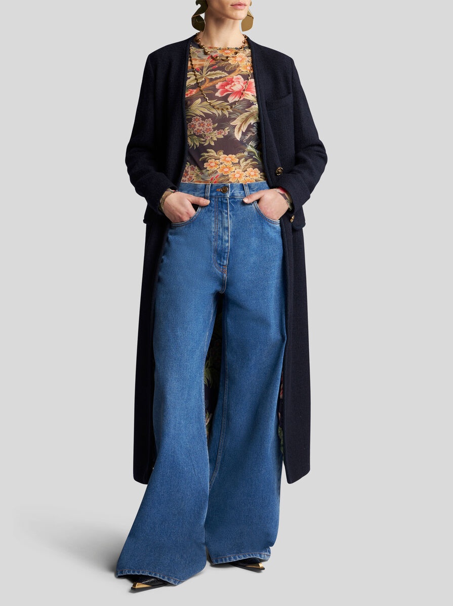 TULLE TOP WITH PRINT - 2