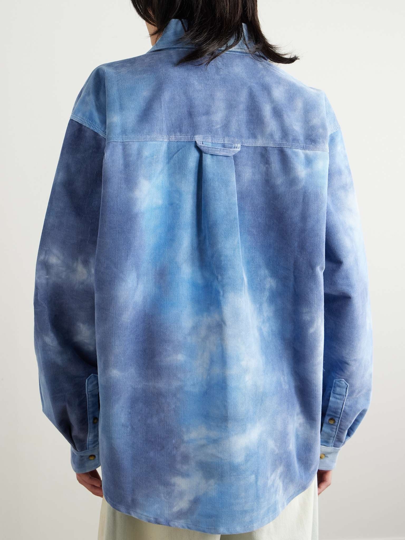 Tie-Dyed Cotton-Corduroy Shirt - 4