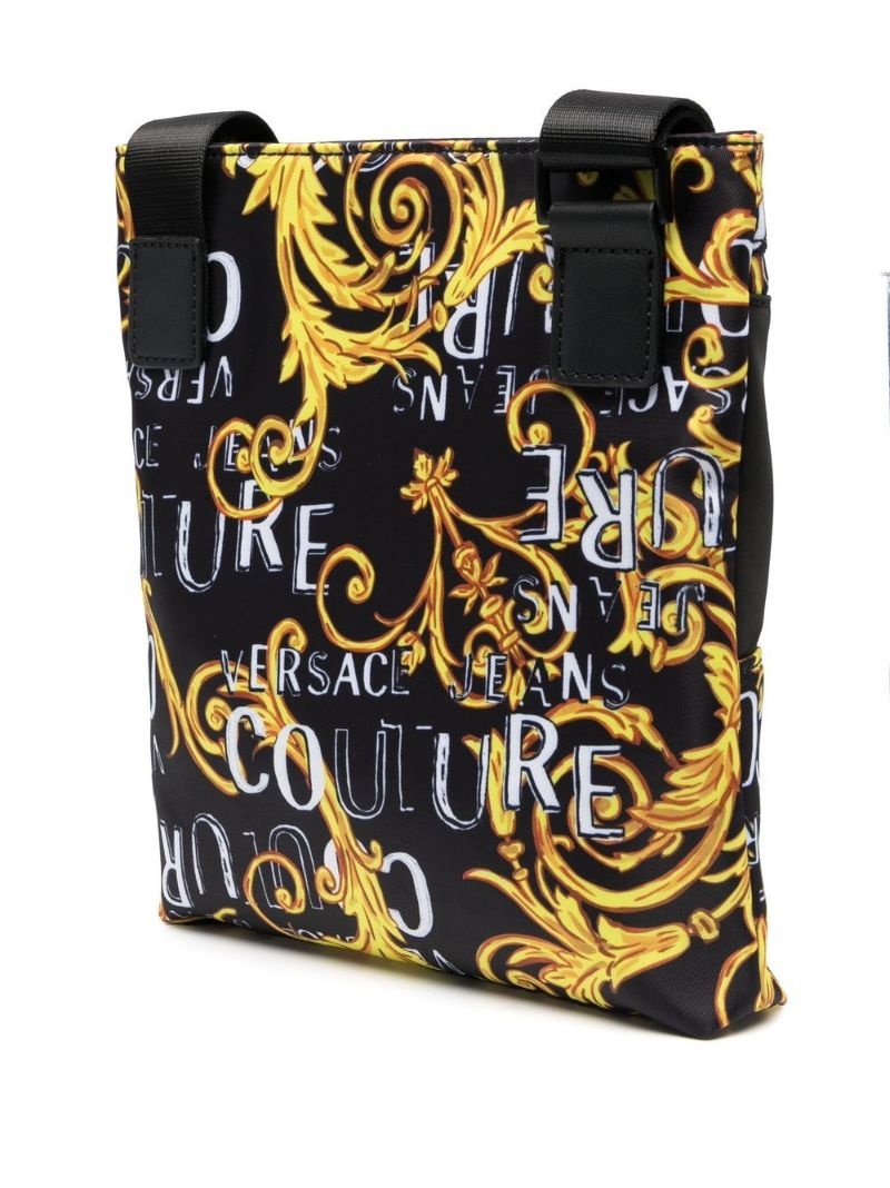 baroque pattern-print shoulder bag - 3