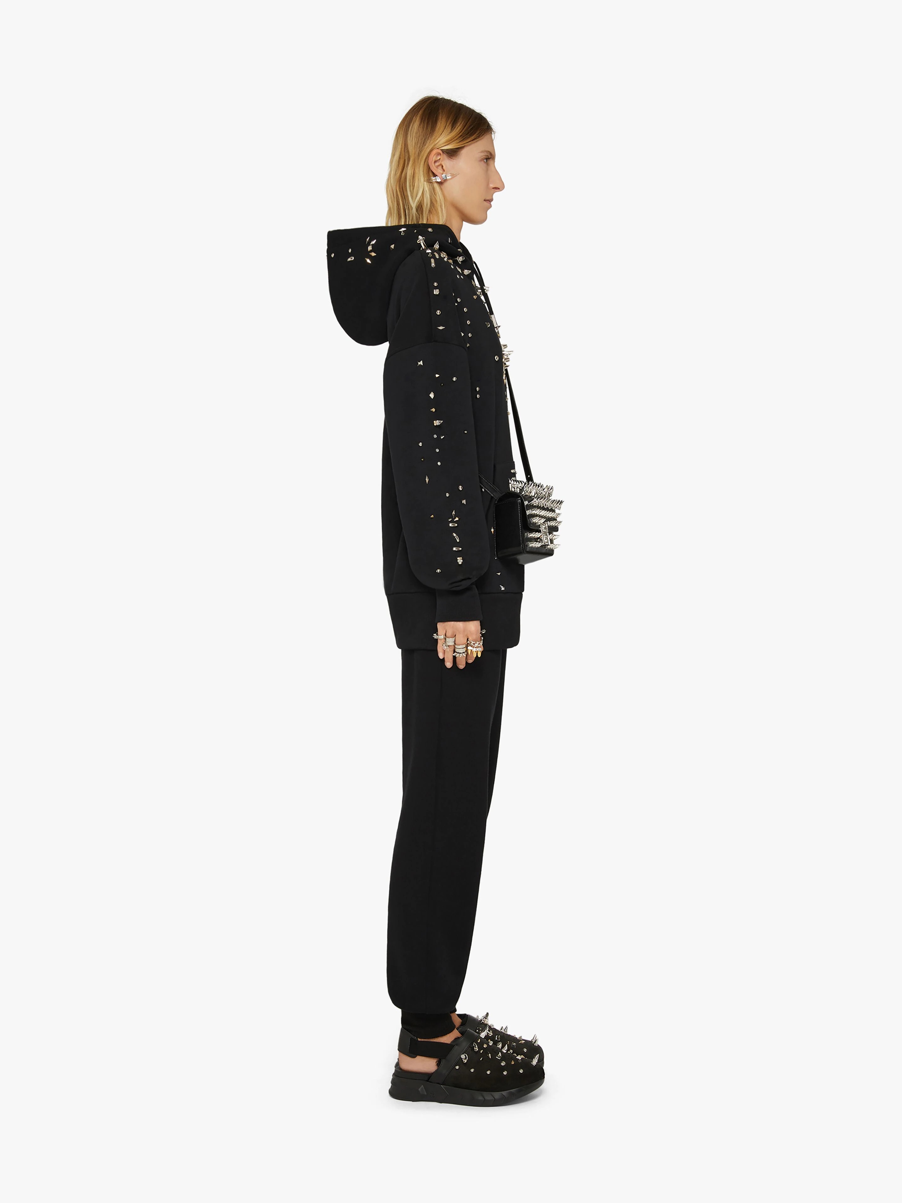 SHORT JOGGER PANTS IN FELPA - 3