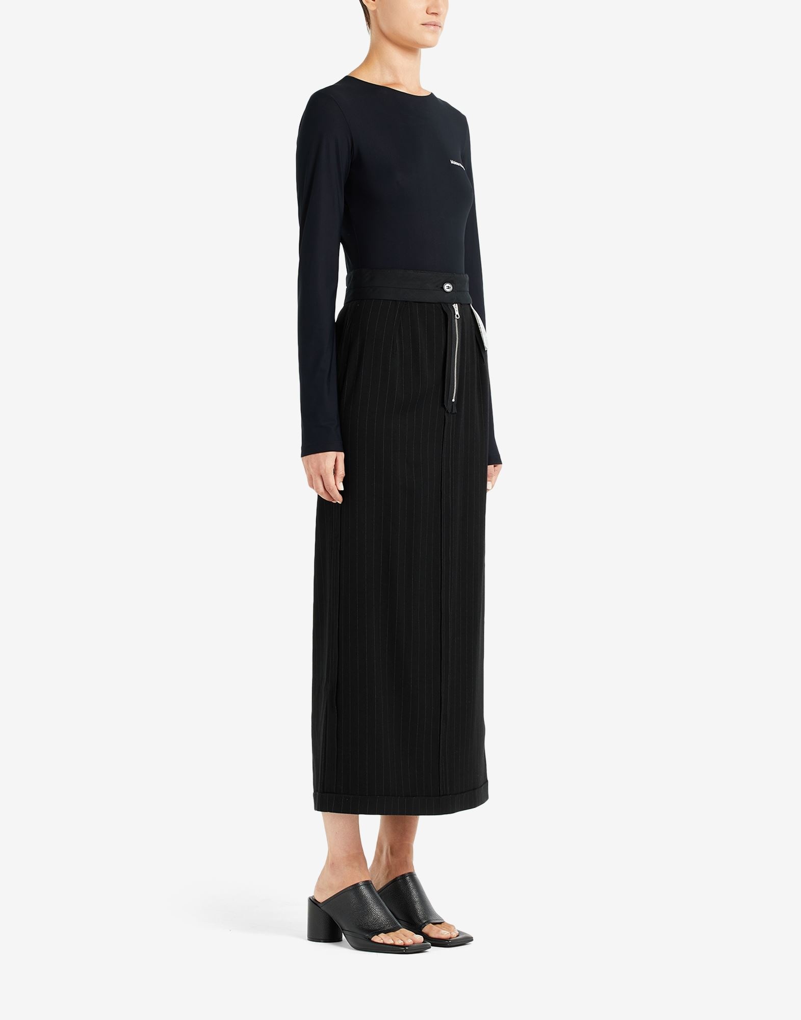 Reversed midi skirt - 3
