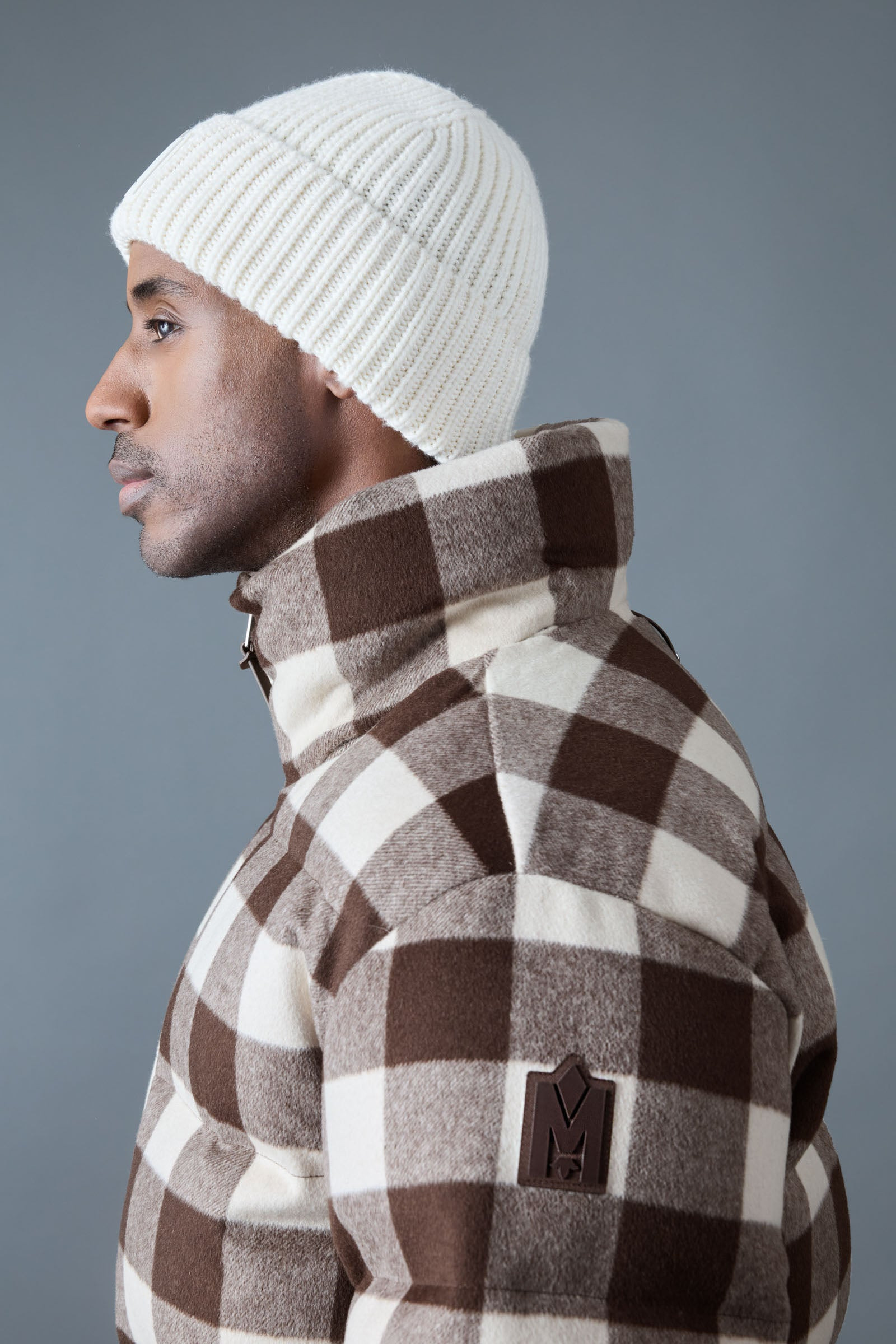 KENT-PL Plaid Hooded Down Jacket - 5