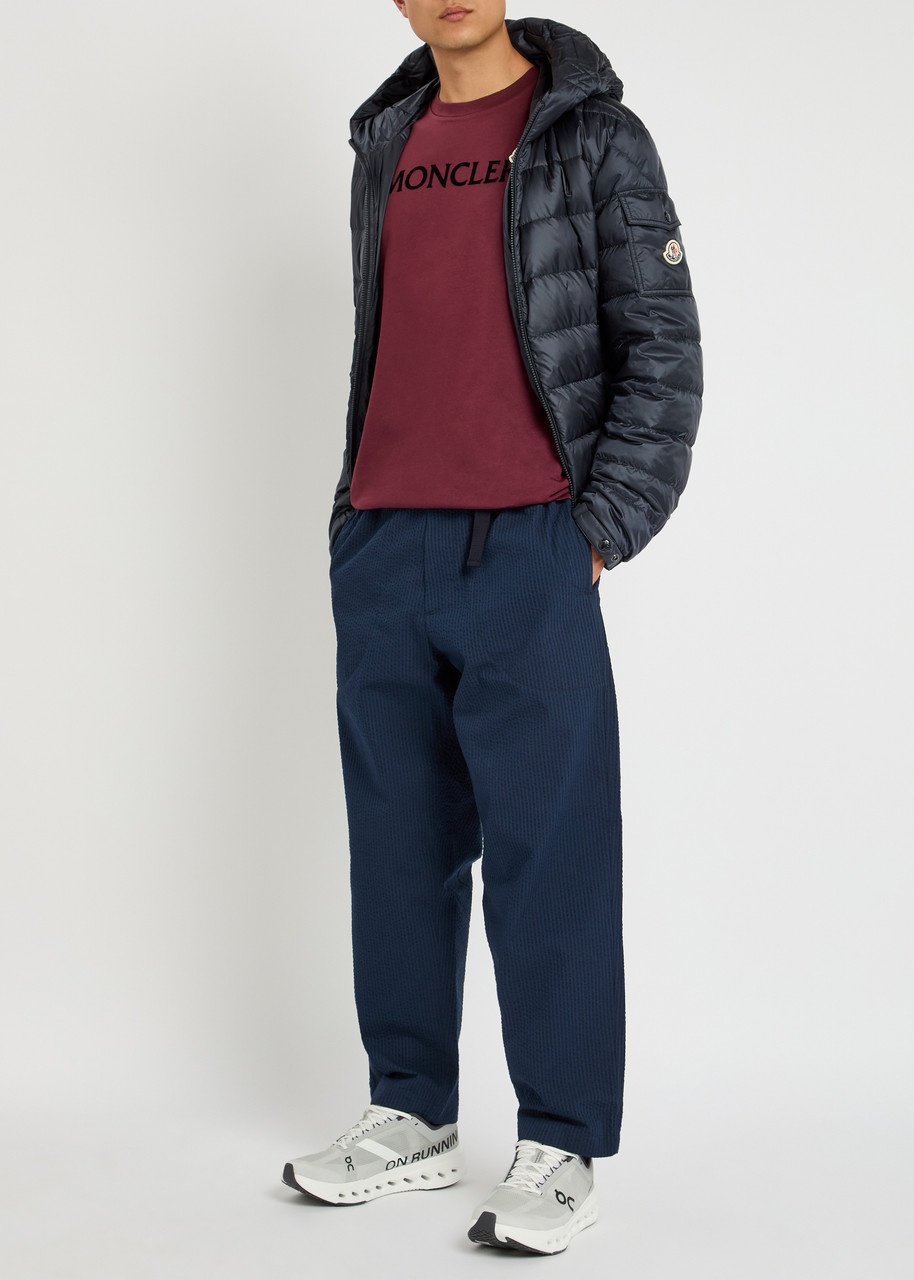Moncler Logo Badge Cotton T-shirt - 4