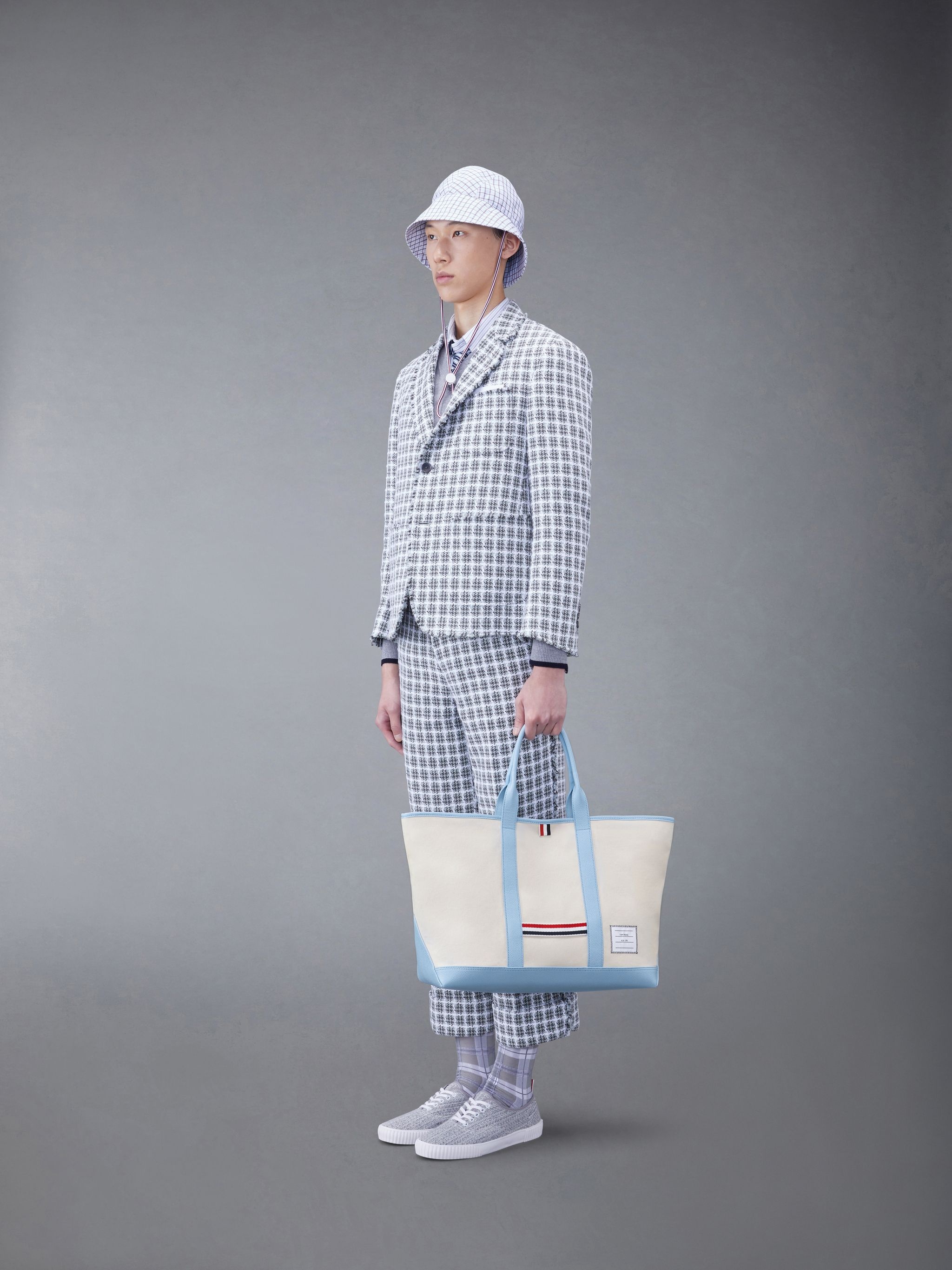 THOM BROWNE MEDIUM TOOL TOTE BAG トートバッグ Thom Browne Men's Medium Tool Tote | A.K. Rikk's