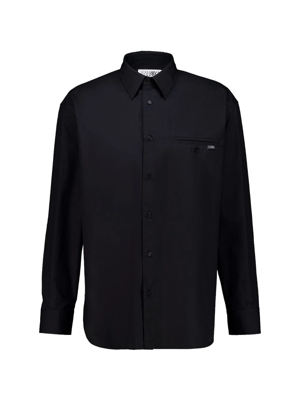 long-sleeve cotton shirt - 1