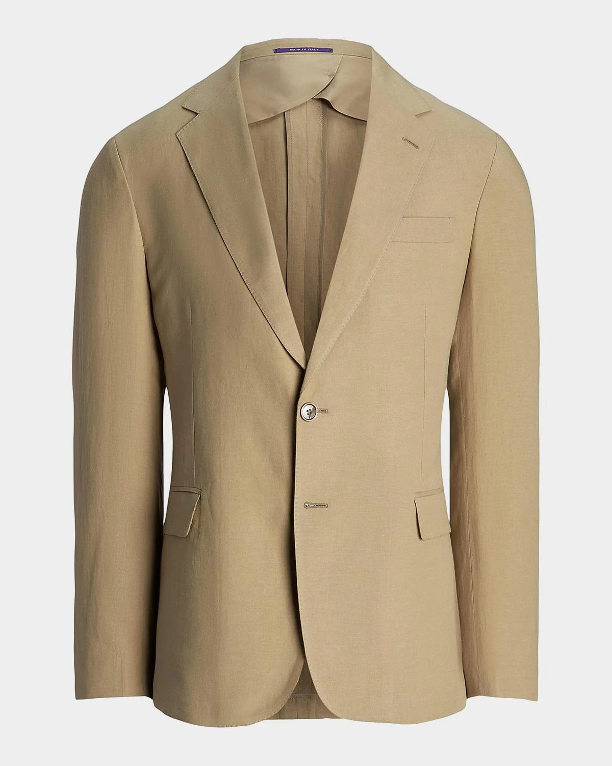 Men's Silk-Linen Single-Breasted Sportcoat - 1