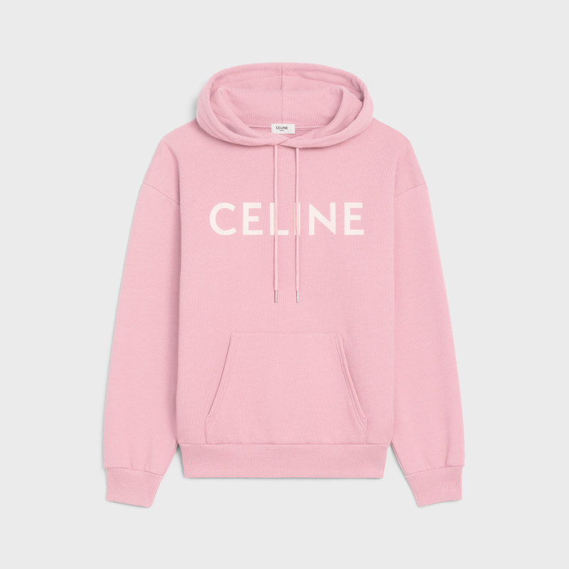Loose Celine hoodie in Cotton fleece 1