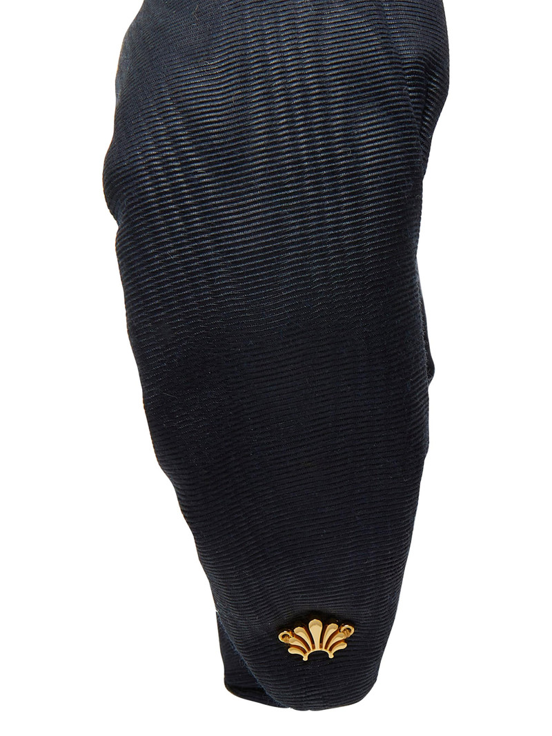 Women's Crawford Moire Ruffled Headband - Jet 3