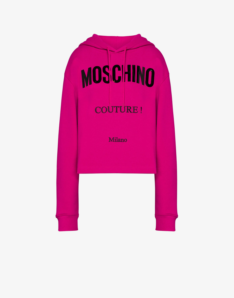 MOSCHINO COUTURE HOODED SWEATSHIRT 1