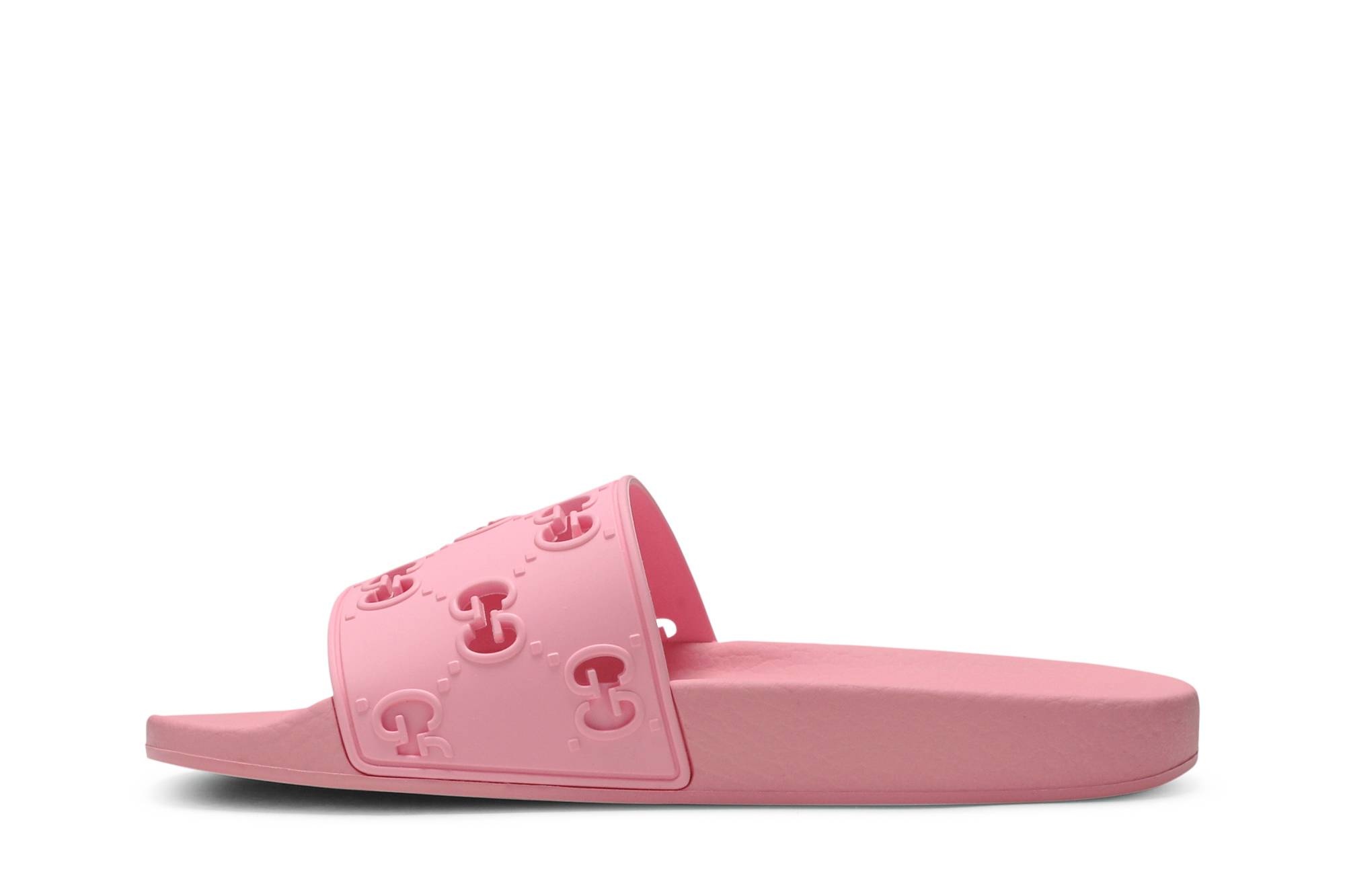 Gucci Wmns GG Slide Rubber 'Pink' - 3