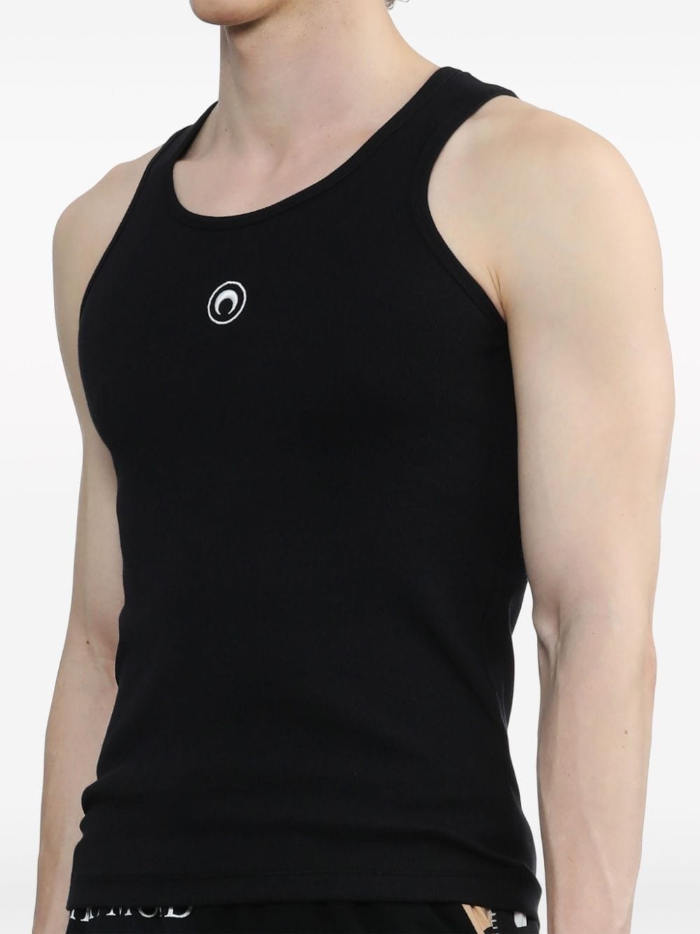 Crescent Moon-embroidered tank top - 5