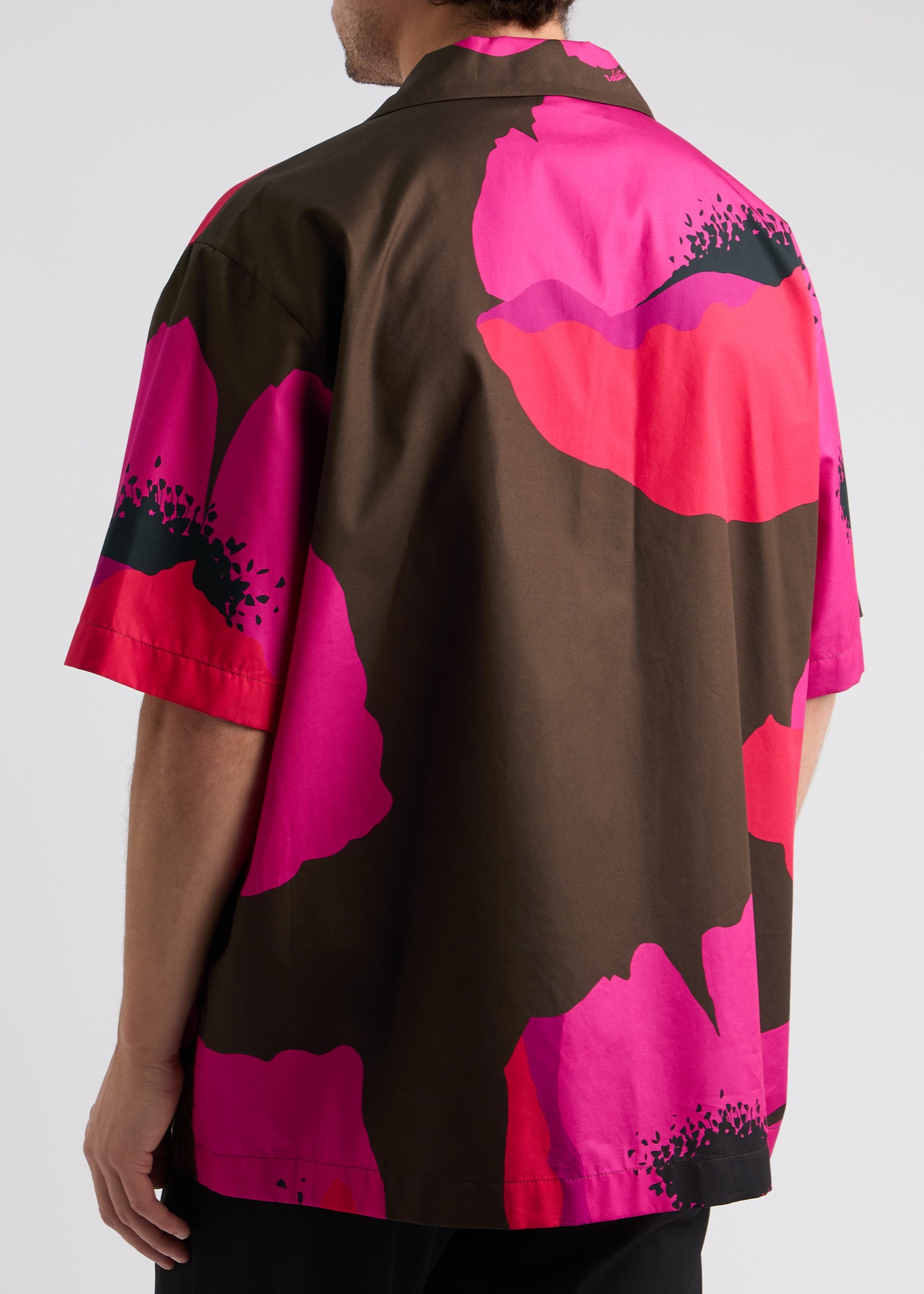 Floral-print cotton shirt - 3