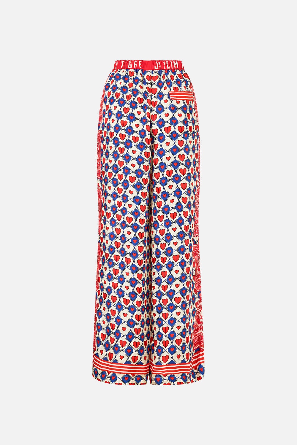 BUTTON FRONT LOUNGE PANT - 8