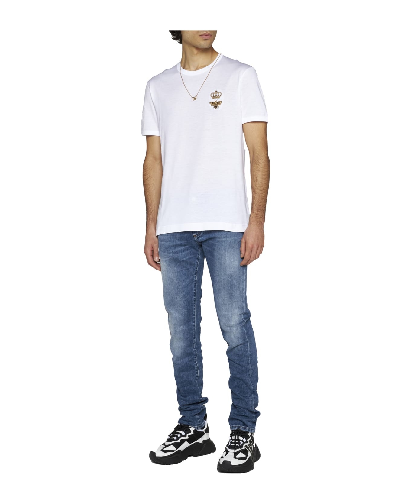 Cotton Crew-neck T-shirt - 3
