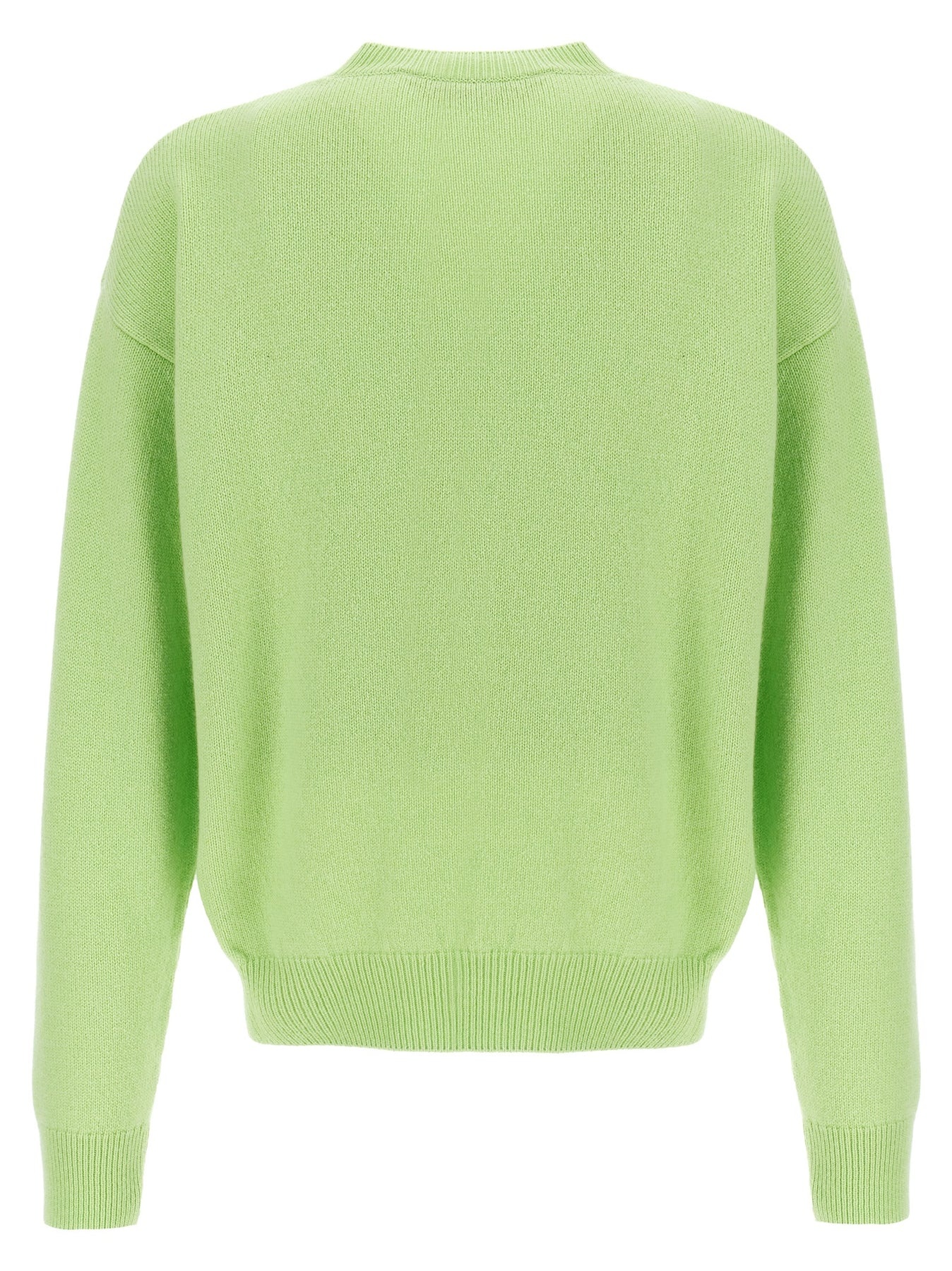 Douby Intarsia Sweater Sweater, Cardigans Green - 2