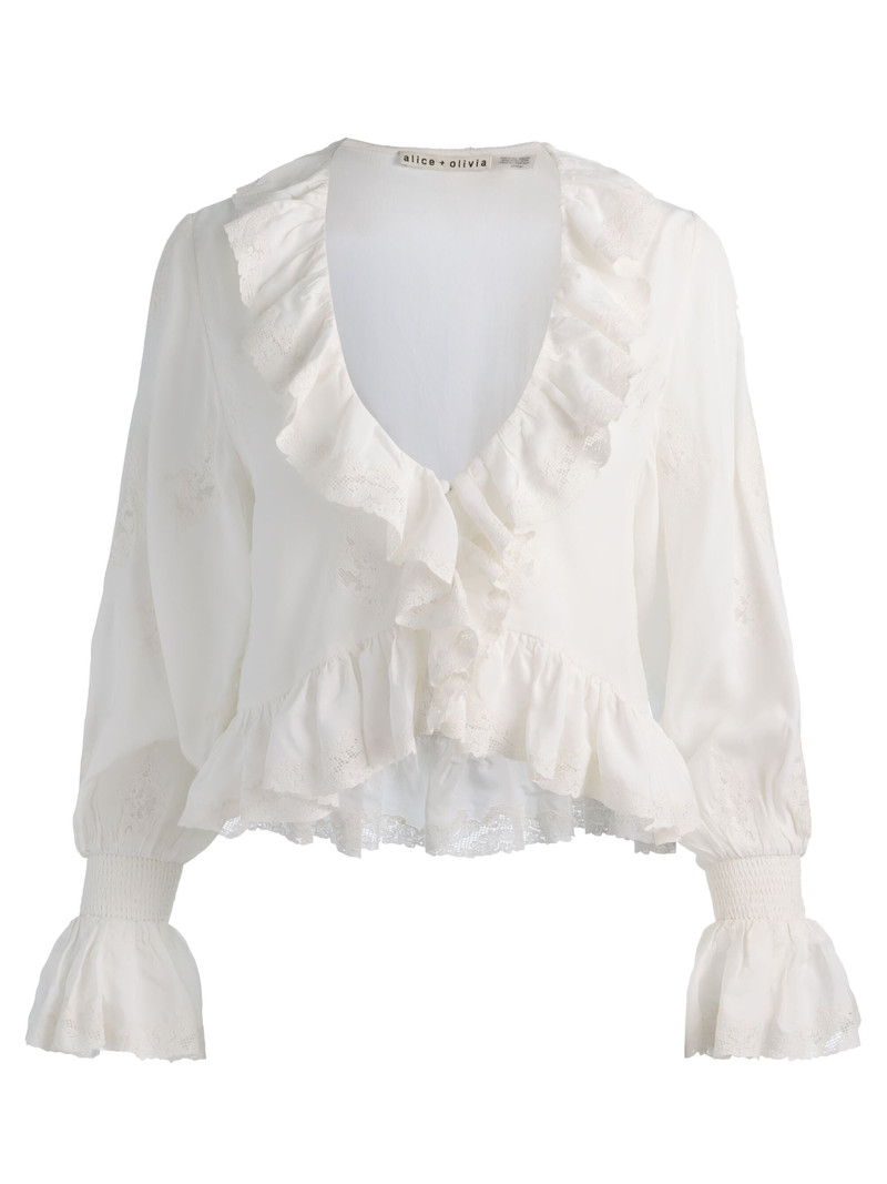 SKYE RUFFLED BLOUSE 1